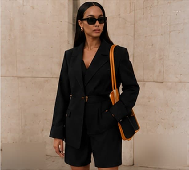 Silhouette total look noir